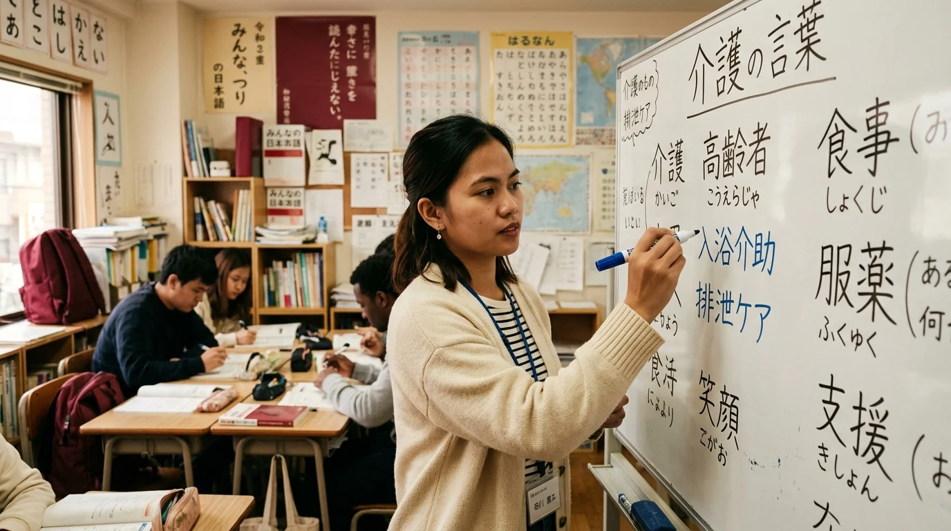 介護用語の授業